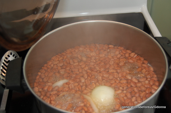 Cooking up some good dried Beans